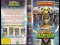 Original VHS Opening Butt Ugly Martians Mike In Space UK Promotional Tape Part 1 Of 2