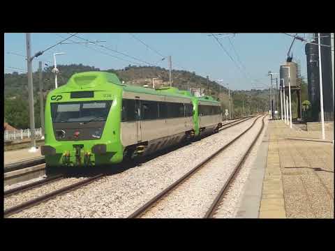 Comboios em Abrantes - 06mai22