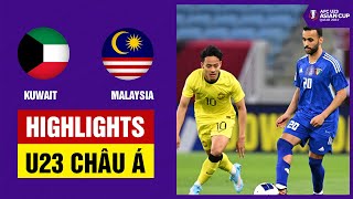 Highlights: U23 Kuwait - U23 Malaysia | “Những chú hổ” thua toàn tập, chia tay trong sự xấu hổ