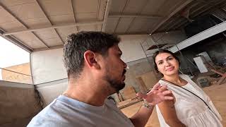 OBRA DO GALPÃO AVANÇOU MAIS AINDA