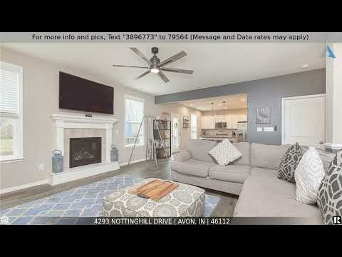 Priced at $465,000 - 4293 Nottinghill Drive, Avon, IN 46112