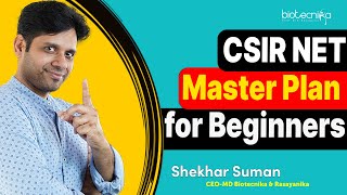 CSIR NET Life Science Master Preparation Plan For Beginners