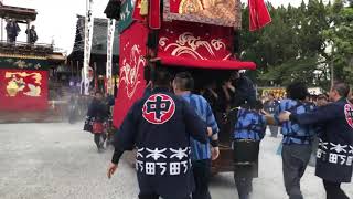 下半田 中組 業葉神社曳込 本楽祭 2019.4.21