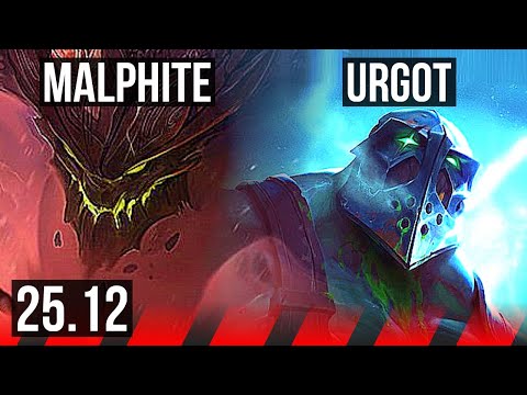 MALPHITE vs URGOT (TOP) | 4/2/12 | NA Master | 25.12