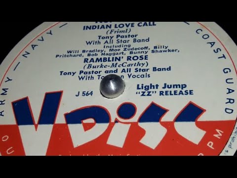 Tony Pastor & His All Star Band - Ramblin Rose (1948)
