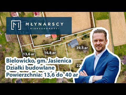Działki budowlane na sprzedaż Bielowicko (gmina Jasienica)