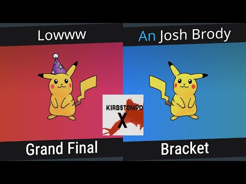 Kirbstompd X - Vanilla Singles - Lowww vs Josh Brody - Grand Finals