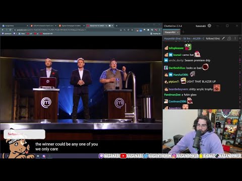 2/2 HasanAbi January 4, 2022 – MasterChef S4, QTCinderella & Maya call, Ludwig is watching, H3 Drama