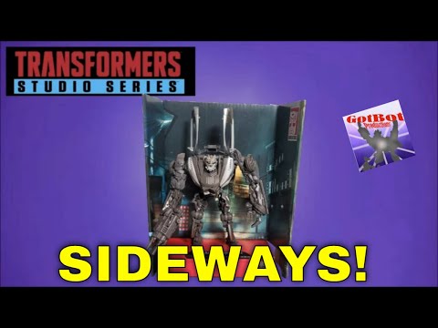 Transformers Studio Series Sideways - GotBot True Review NUMBER 1046