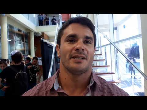 Diego Rosati habla de la construcción de la pista de atletismo en Viedma