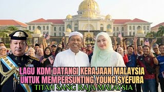 Download lagu LATEST SONG! KDM INVITED BY THE KING OF MALAYSIA TO IMMEDIATELY SING YOUNG SYEFURA, A MALAYSIAN P... mp3