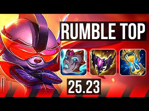RUMBLE vs SETT (TOP) | EUW Challenger | 25.23