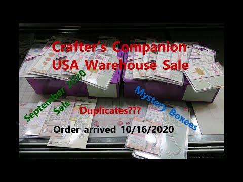 Crafter's Companion Warehouse Sale BIG HAUL - 0-92020
