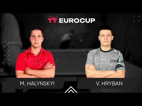 12:00 Mykola Halynskyi - Vadym Hryban 29.04.2024 TT Euro.Cup Ukraine Elite. TABLE 4