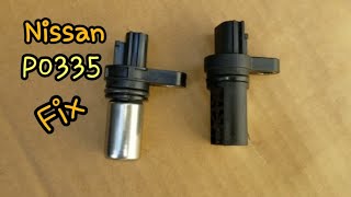 P0335 on 2005-2015 Nissan Frontier, Xterra, & Pathfinder: Crank Sensor