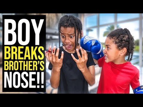 Boy BREAKS Brother's NOSE, What Happens Next Is Shocking