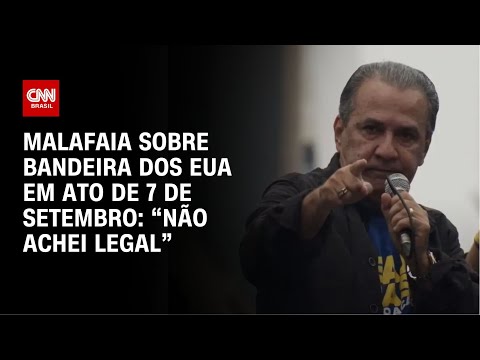 Silas Malafaia quer vetar bandeira dos EUA nos próximos atos | CNN ARENA