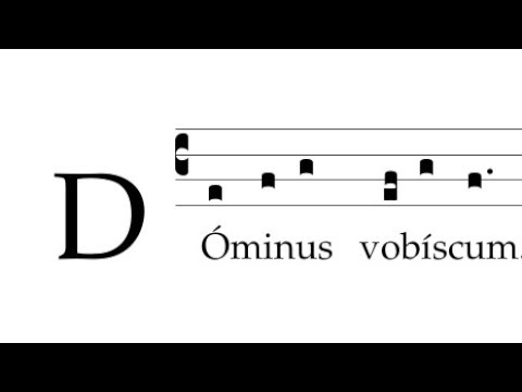 Ante praefationem - Tonus simplex