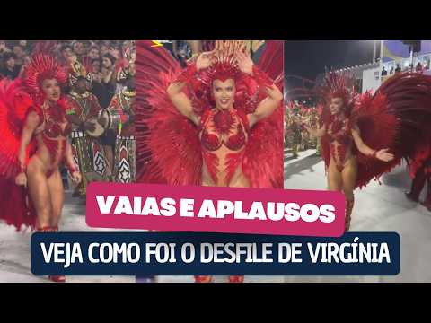 Virginia Fonseca steals the show at Grande Rio's parade in Sapucaí, but ends up being booed.