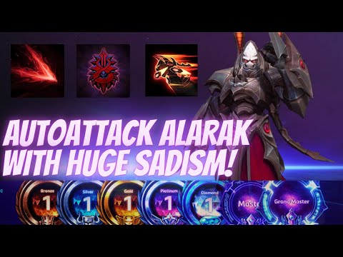 Alarak Deadly Charge - Autoattack Alarak with HUGE SADISM! - B2GM Season 5 (Gold 2)