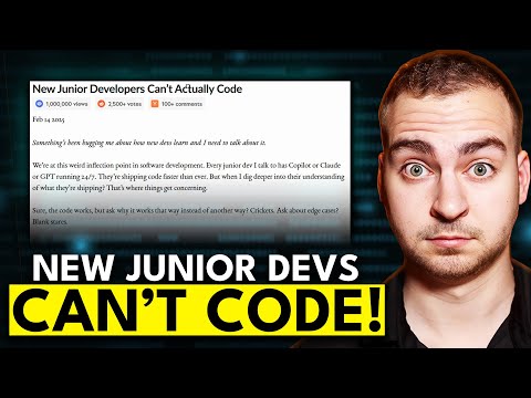"New Junior Developers Can't Actually Code"