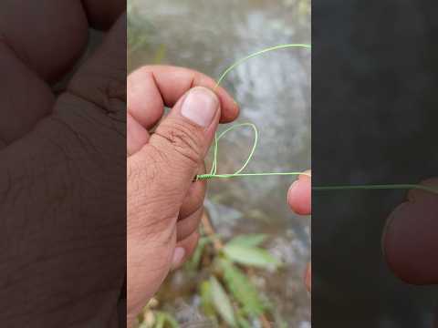 How to tie a easy fishing knots