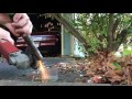 Gasoline vs Sparks from Grinder