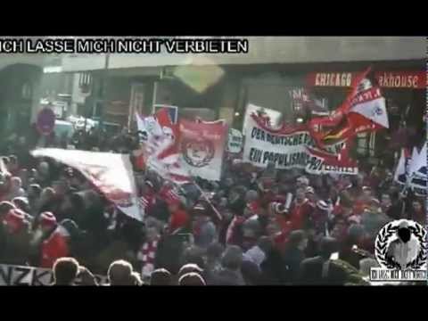 Fandemo zum Erhalt Fankultur in Köln