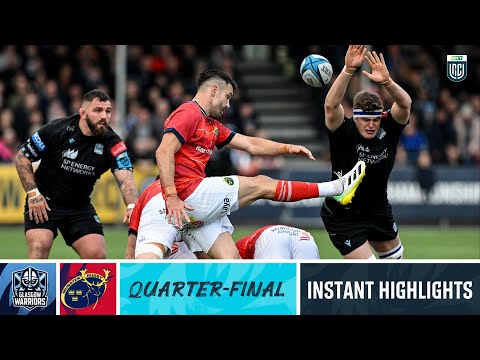 Glasgow Warriors v Munster | Instant Highlights | Quarter-Final | URC 2022/23