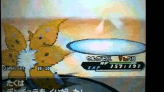 【ポケモンbw2】統一パーティでランダムフリー　その1【虫統一Ver】