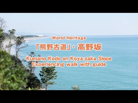 World Heritage Shingu Japan. Kumano Kodo on Koya-zaka Slope