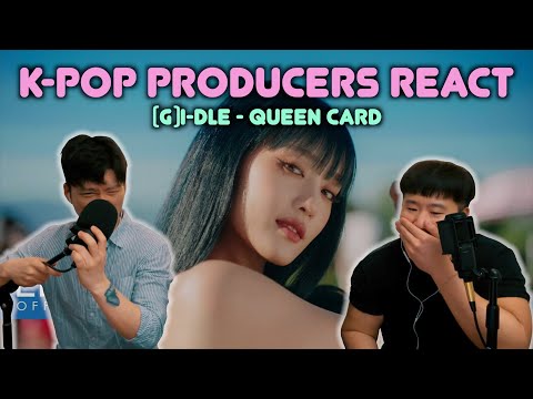 Musicians react & review ♡ (G)I-DLE - Queen Card (MV)