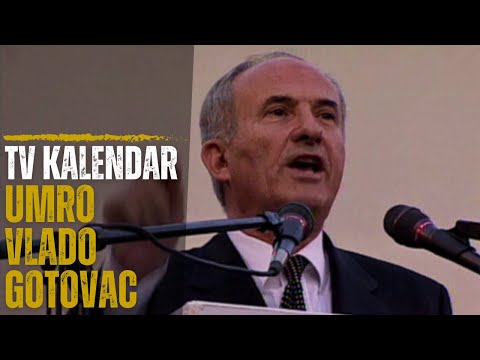 TV kalendar: Umro Vlado Gotovac