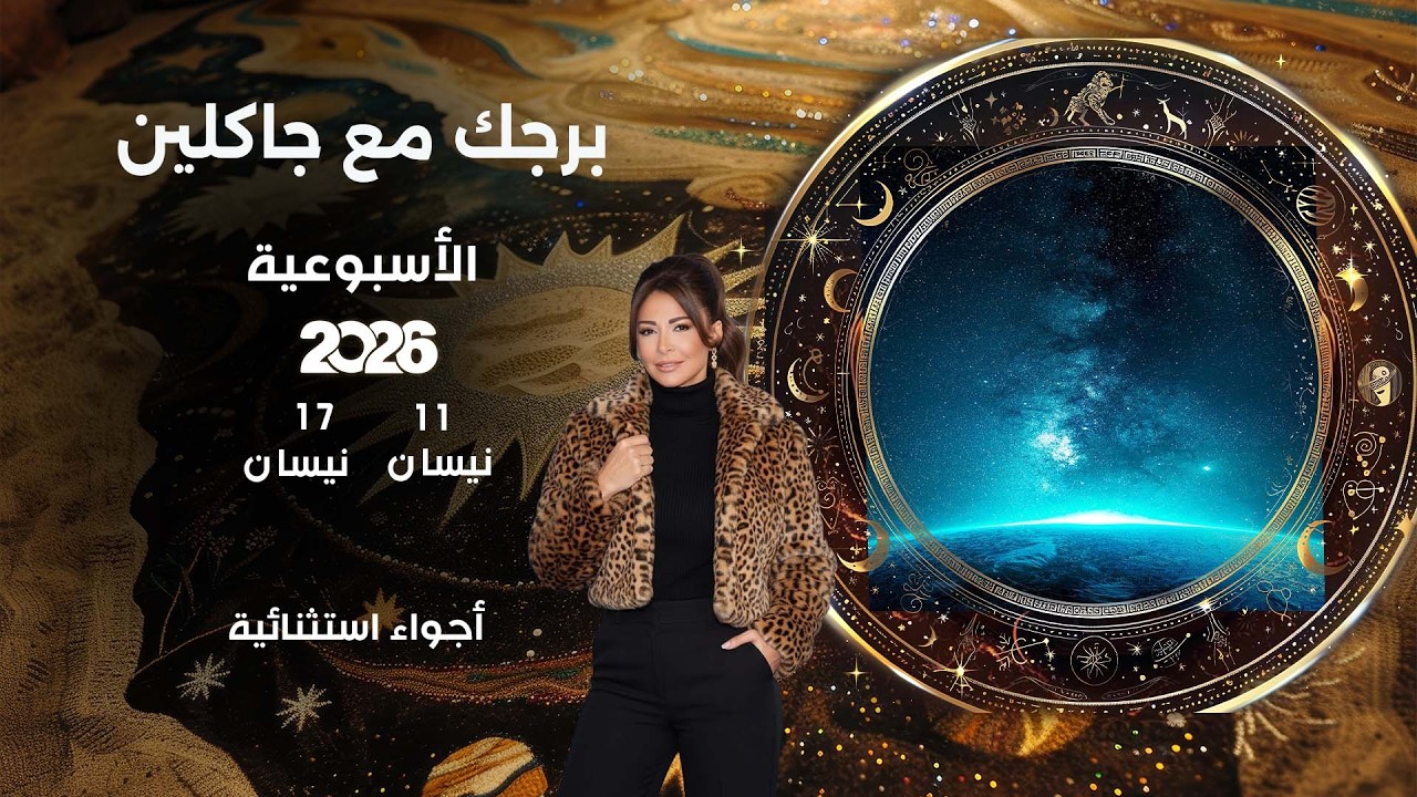 فيديو | اسرار الفلك مع جاكلين عقيقي | من ١١ الى ١٧ نيسان  ٢٠٢٦