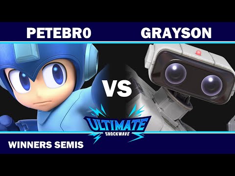 USW 178 - Winners Semis - DENIM CLUB | petebr0 (Mega Man) VS FRKS | Grayson (ROB) - SSBU