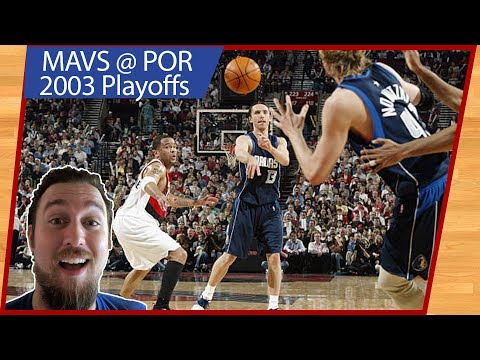 Dirk Nowitzki vs Portland Trailblazers First round GM3 | Vintage Collection