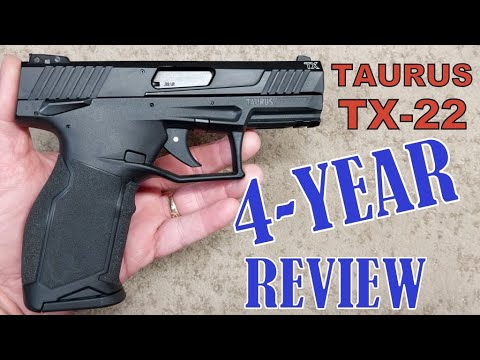 Taurus TX22  - 4 Years \u0026 Thousands of Rounds Fired - Shooting Review