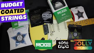 Budget coated strings!! | Moge and Road Dog (Review)
