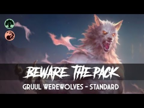 GRUUL WEREWOLVES - NONE shall stand before THE PACK! | MTG Arena | Standard | BO1