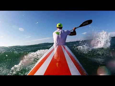 Downwind Paddling...........Perth Western Australia 16/04/2017