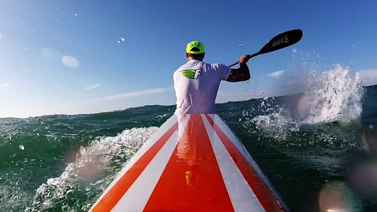 Downwind Paddling...........Perth Western Australia 16/04/2017