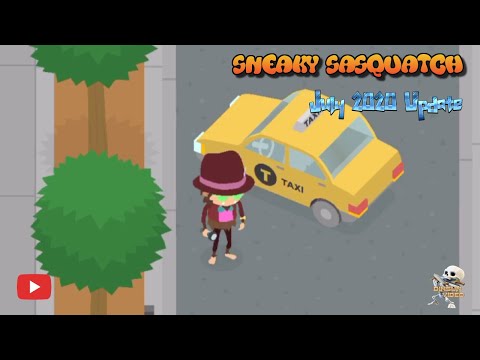 Sneaky Sasquatch News - 2020 July New Update and Taxi Driver [Apple Arcade]