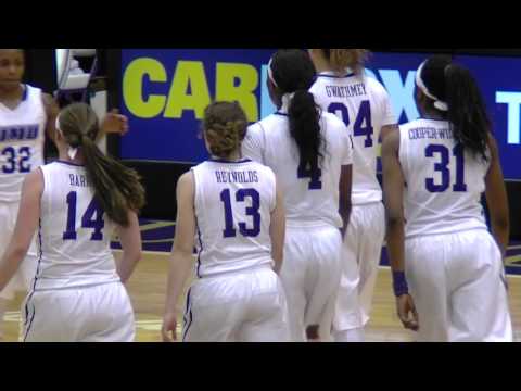 2015-16 JMU WBB - Highlights vs. Delaware