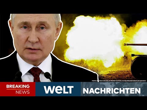 UKRAINE-KRIEG: Luftalarm! Heftige Russen-Attacken! Kampfbomber von Putin zerstört! l WELT Livestream