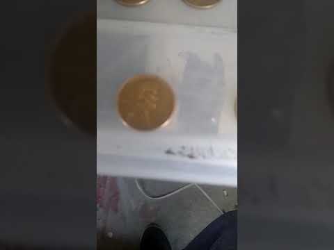 1959 D Lincoln penny error in liberty