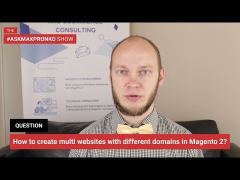 How to create multi websites with different domains in Magento 2