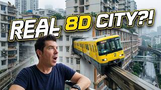 Chongqing: Earth's Only 8D Megacity - Where Trains Drive Through Your Living Room