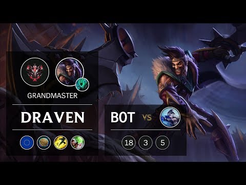 Draven ADC vs Ashe - EUW Grandmaster Patch 9.6