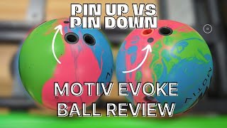 PIN UP vs. PIN DOWN | Surface Change | Good or Garbage? | Motiv Evoke | Deep Bowling Ball Review