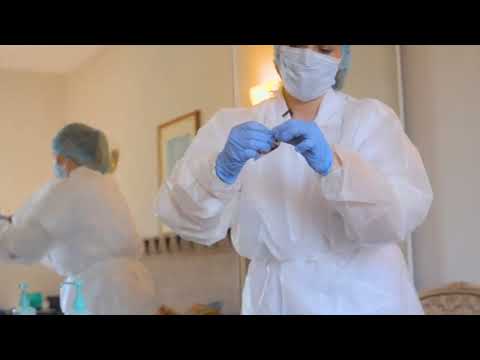 PICC à domicile - La réfection du pansement